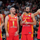 Spain celebrates winning the 2019 FIBA World Cup.